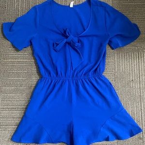 Blue Romper